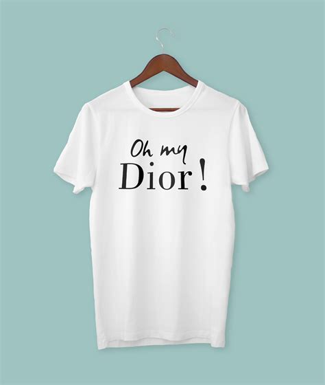 dior tshirt white|Dior graphic tees.